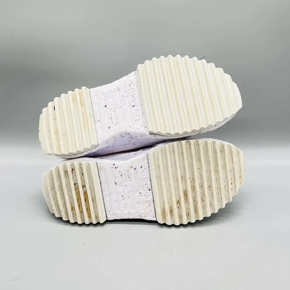 Converse Shoes Womens 6.5 Off White Canvas Run Star Hike Platform Sneakers - Picture 8 of 11